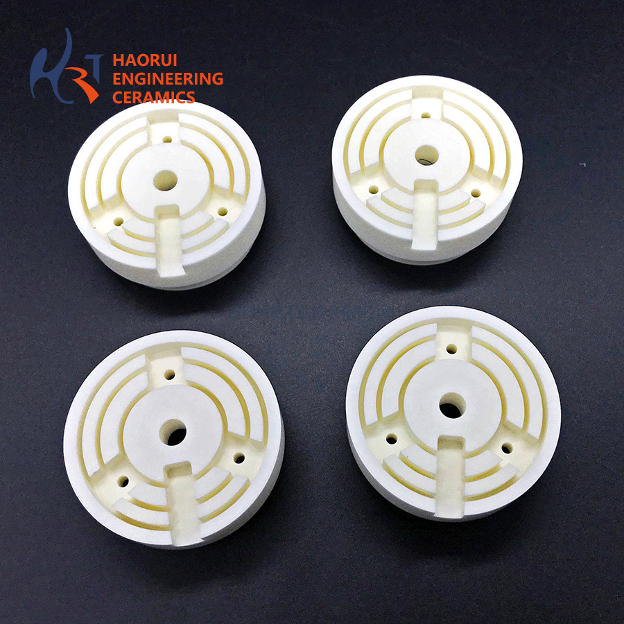 Custom Alumina Ceramic Structural Parts High Precision CNC Machined Al2O3 Ceramic Components