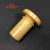 Yellow Mg-PSZ Ceramic Flanged Plunger | Magnesia Stabilised ZrO2 Piston
