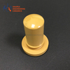 Yellow Mg-PSZ Ceramic Flanged Plunger | Magnesia Stabilised ZrO2 Piston