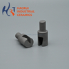 Silicon Nitride Ceramic Threaded Pull Head Custom Si3N4 Eyelet Puller Part Precision Machined