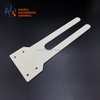 CNC Machined Alumina Ceramic Wafer Transfer Fork for Semiconductor Equipment