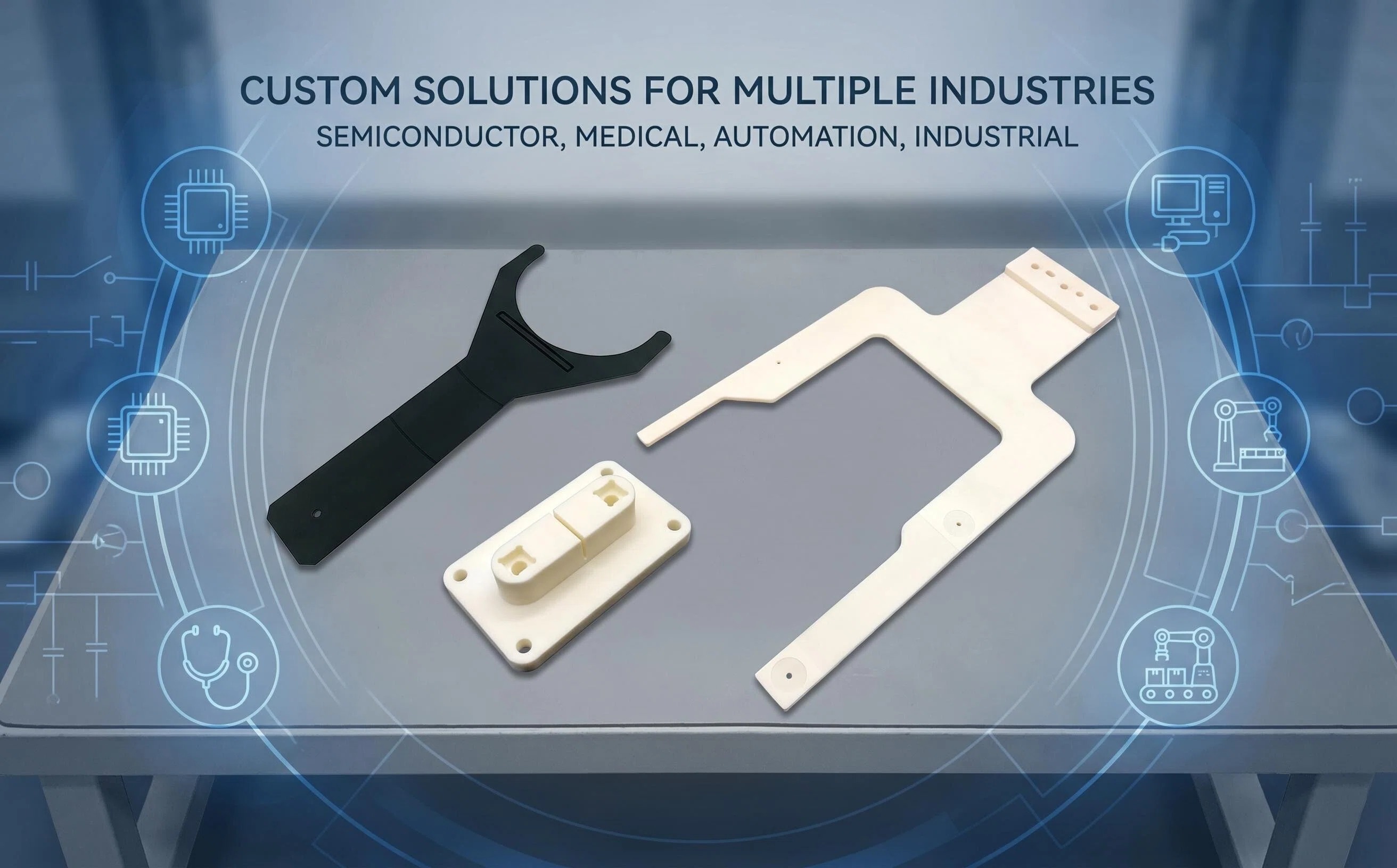 Technical Ceramic Components for Semiconductor Industry
