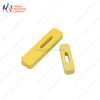 Yellow Zirconia Ceramic Slotted Blocks | Mg-PSZ Insert Blocks with Slots