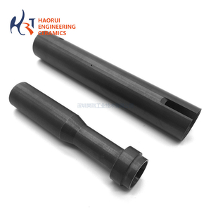 Silicon Nitride Ceramic Stepped Tubes | Custom Si3N4 Structural Cylinders with Slots