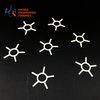 Alumina Ceramic Star Wheel & Wire Guide Disc for Winding and Textile Machines | Wear-Resistant Al2O3