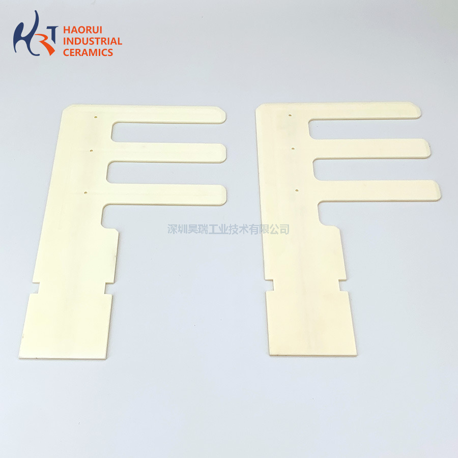 Semiconductor Industrial Alumina Ceramic Robotic Fork Arm Custom Processing
