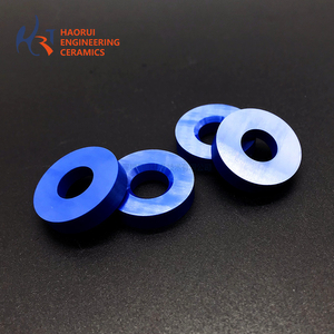 Blue Zirconia Ceramic Rings | Custom ZrO2 Washer & Spacer Rings