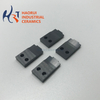 Black Zirconia Ceramic Insert Block | Stepped ZrO2 Locator with Two Holes
